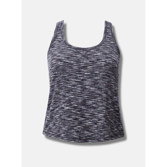 Torrid 00x 00 Medium 10 Hacci Scoop Neck Lounge Sleep Tank - Picture 1 of 3